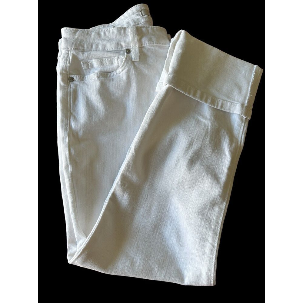 Womens Joe's Jeans White Turn-up Cuffs  Size 30